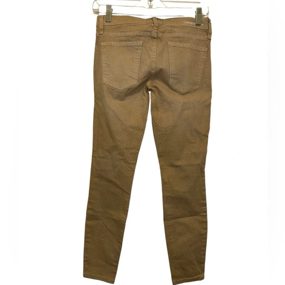 CURRENT ELLIOTT The Stiletto Haystack Skinny 24 Brown Skinny Pants - Picture 7 of 7